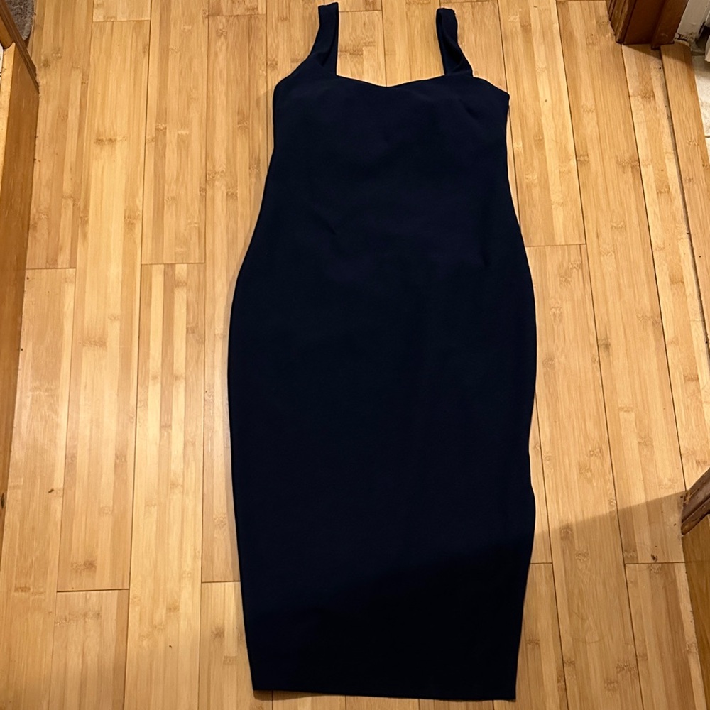 Beyond Yoga Midnight Blue Midi Dress